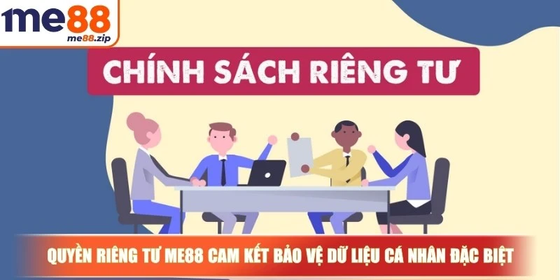 Quyền riêng tư Me88 cam kết bảo vệ dữ liệu cá nhân đặc biệt